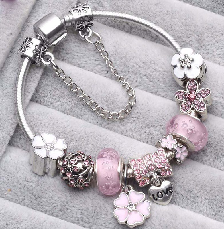 Vintage Charm Bracelet for Women